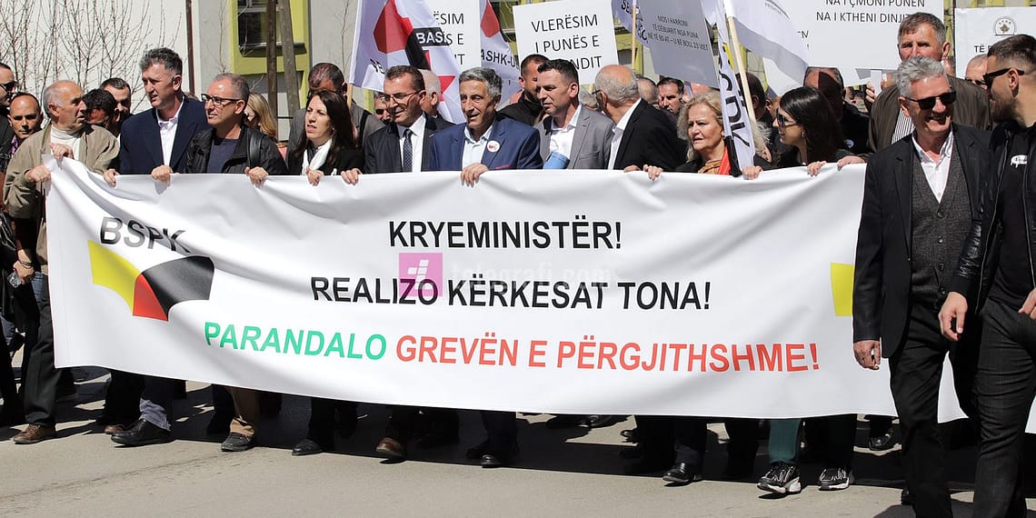 Paralajmërimi për grevë, SBASHK-u: Nesër nuk do të ketë fillim të veprimeve sindikale