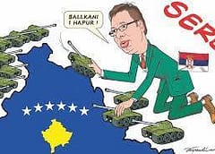 Serbia vazhdon të jet edhe më tej një satelit i Rusisë, në mes të Eropes.