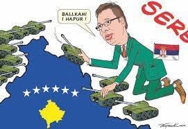 Serbia vazhdon të jet edhe më tej një satelit i Rusisë, në mes të Eropes.