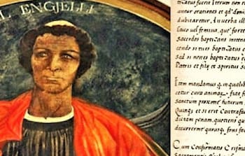 Më 8 nëntor 1462 shkruhej për herë të parë në gjuhën shqipe