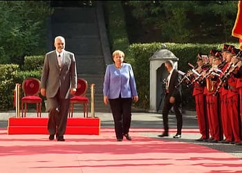 Merkel nis vizitën zyrtare në Tiranë