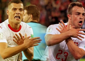 Blick: Xhaka, Shaqiri e Zeqiri sot luajnë kundër vendlindjes së prindërve të tyre