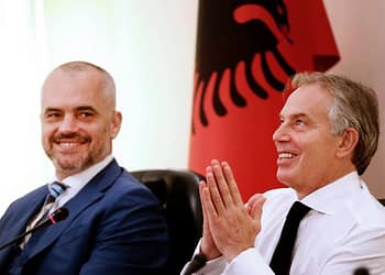 Rama takon Tony Blair në Tiranë, në fokus integrimi i Shqipërisë në BE dhe Ballkani i Hapur